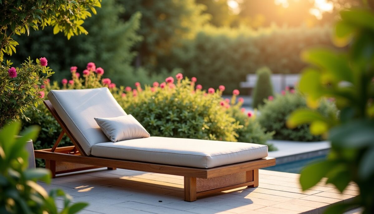 Guide complet pour choisir le transat parfait : allier confort, matériaux de qualité et design pour votre jardin