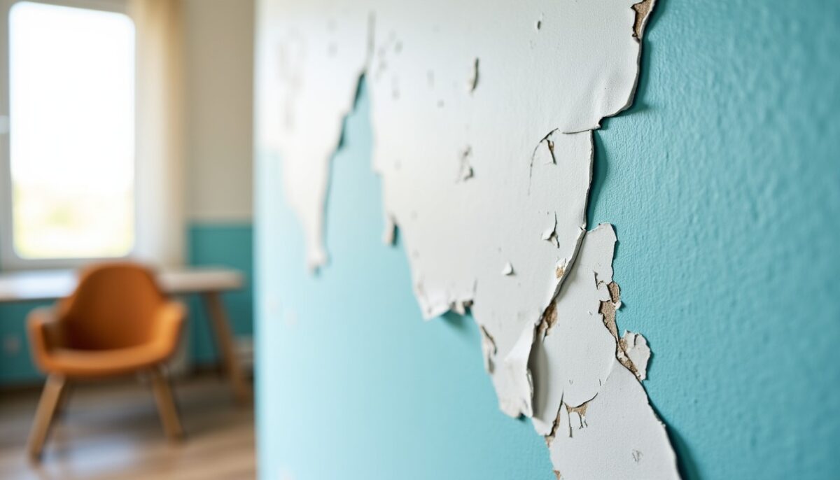 Peinture qui cloques après un an : comprendre les causes et trouver les solutions efficaces